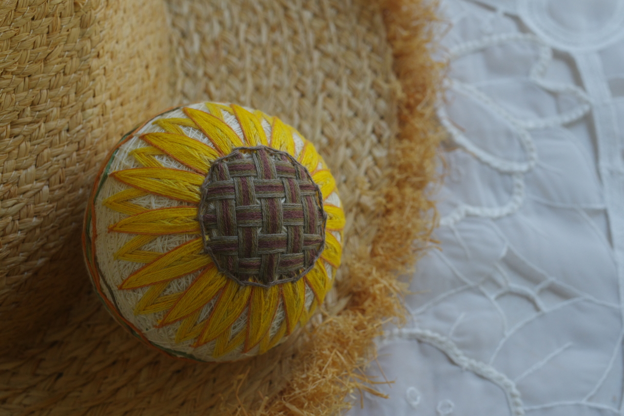 【8月POP-UP】ひまわりの手まり（西荻窪・オンライン開催）