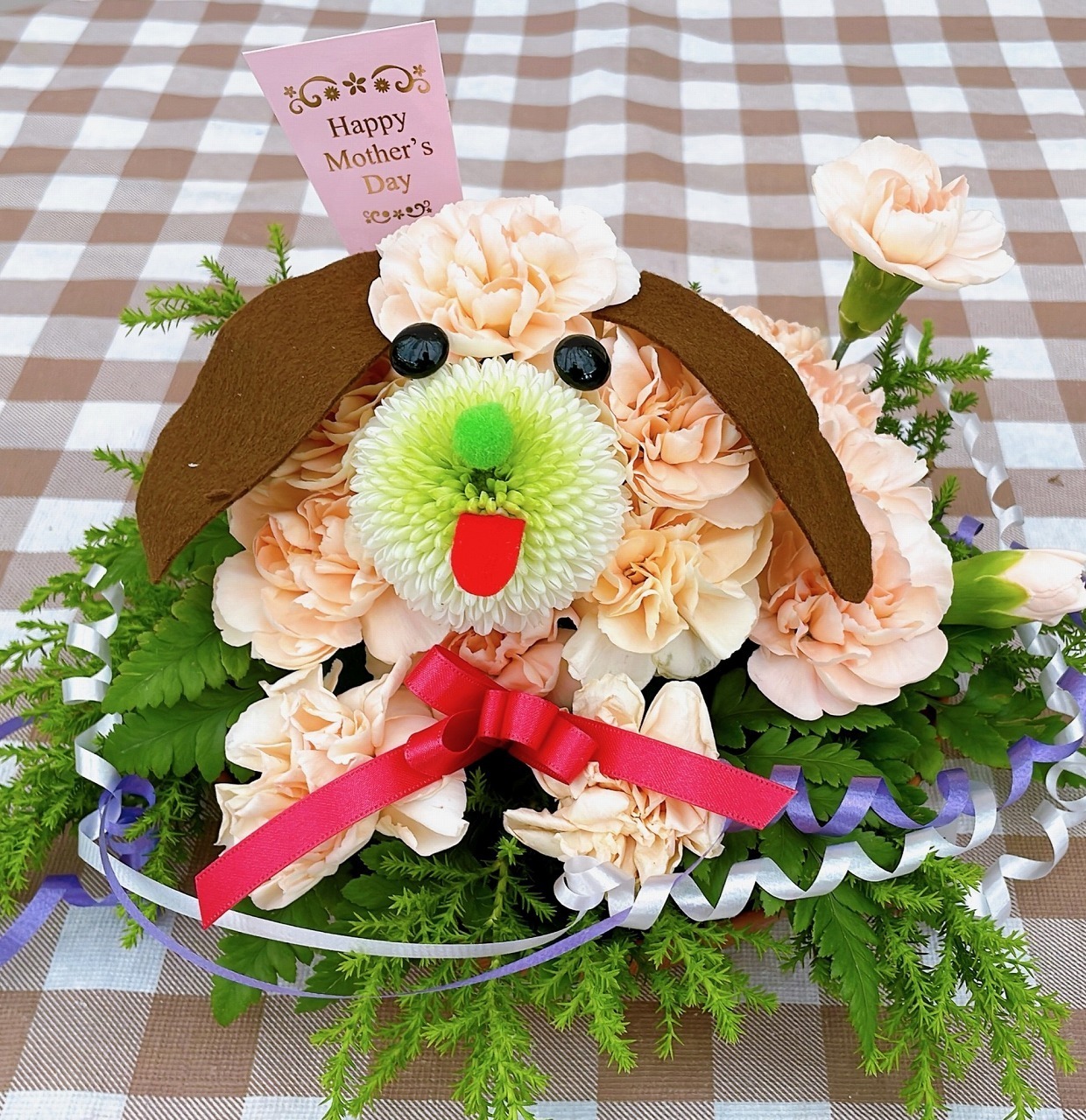 【予約制】母の日にカーネーションでわんちゃんをつくろう！