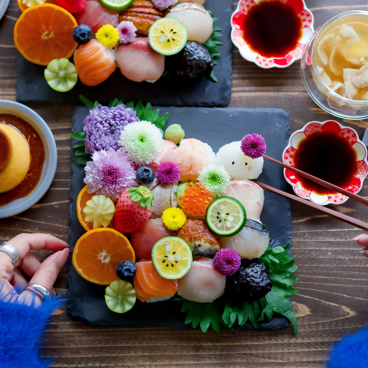 てまりすしランチ 12:30~13:50 (時間指定）