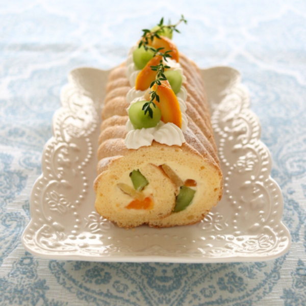 《錢屋塾》パティシエに学ぶフランス菓子講座『真夏のロールケーキ』