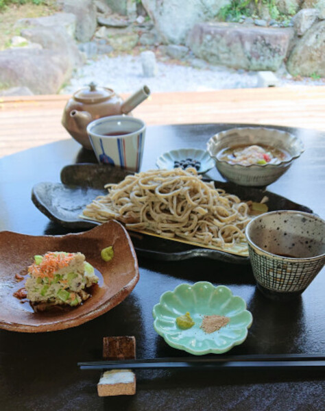 粗十そば膳/そばしゃぶ鴨鍋 ご予約～ランチ・ディナーを福岡糸島の癒しの古民家でごゆるりと～食後は森と海へ散歩がおすすめ♪
