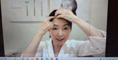 心療内科にて開催　顔のツボ押しセミナー