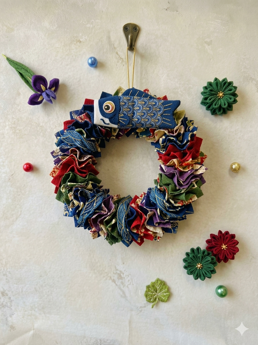 【世田谷】こどもの日フェア②こいのぼりリース｜2026年5月4日(月祝)