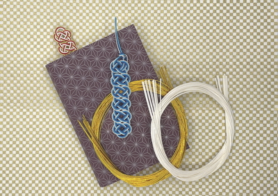 【 はじめての水引 】あわじ結びでしおりを作ろう！  2月7日(土)＊中学生以上