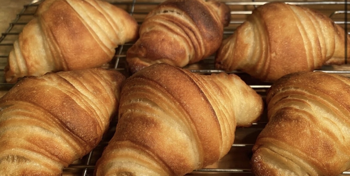 米粉クロワッサン実習レッスン｜発芽ひよこ豆フムス＆テンペ発酵ランチ付き