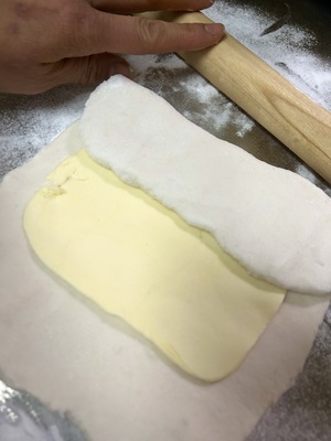 米粉クロワッサン実習レッスン｜発芽ひよこ豆フムス＆テンペ発酵ランチ付き