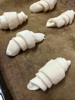 米粉クロワッサン実習レッスン｜発芽ひよこ豆フムス＆テンペ発酵ランチ付き