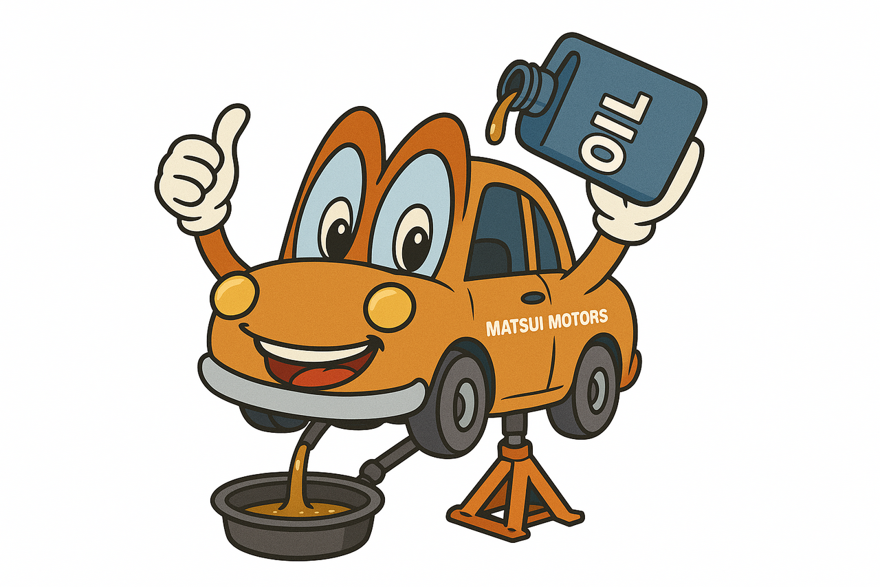 エンジンオイル交換