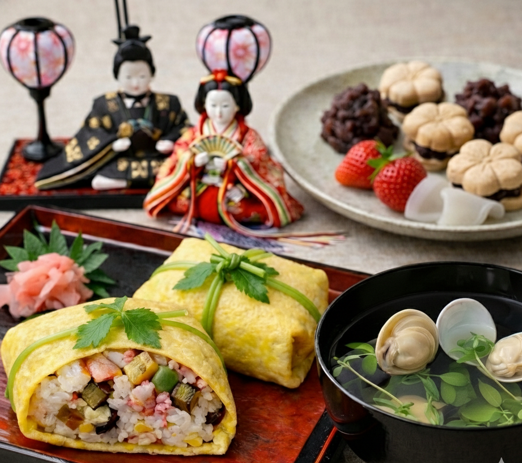 《錢屋塾》四季のごはん~年中行事を味わう家庭料理~『ひな祭り』