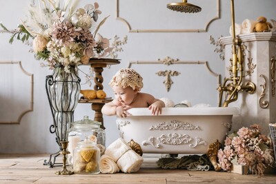 2025年11月開催　フォトスタジオ クローシェ 【お湯なし】ミルクバス撮影会　1F