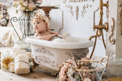 2025年11月開催　フォトスタジオ クローシェ 【お湯なし】ミルクバス撮影会　1F