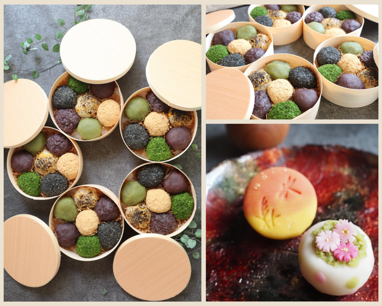 《錢屋塾》和菓子講座 吉岡みどり先生~彩り豊かなおはぎと季節の練り切り~