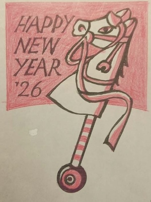 第36回　木版画教室「年賀状をつくろう」