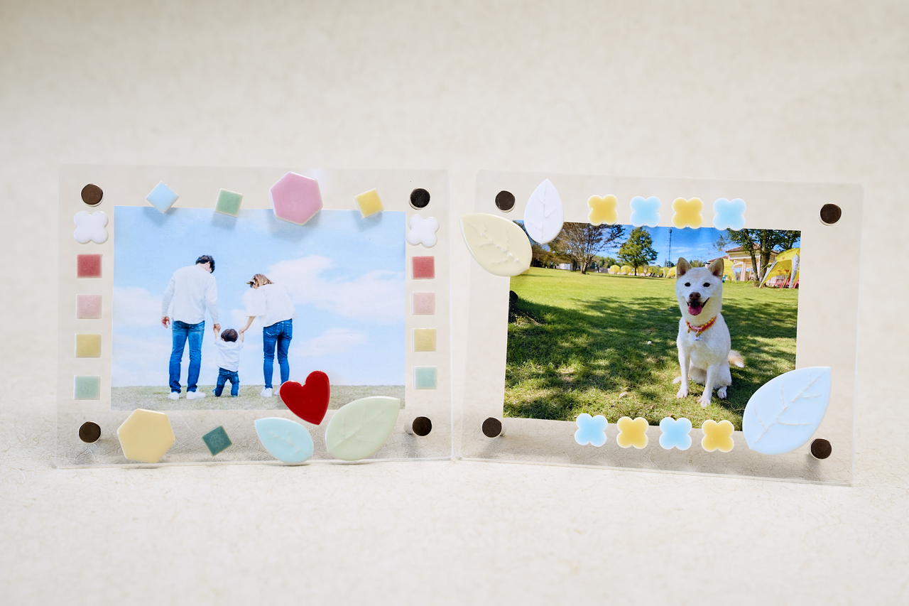 タイルアート（アクリルフォトフレーム）