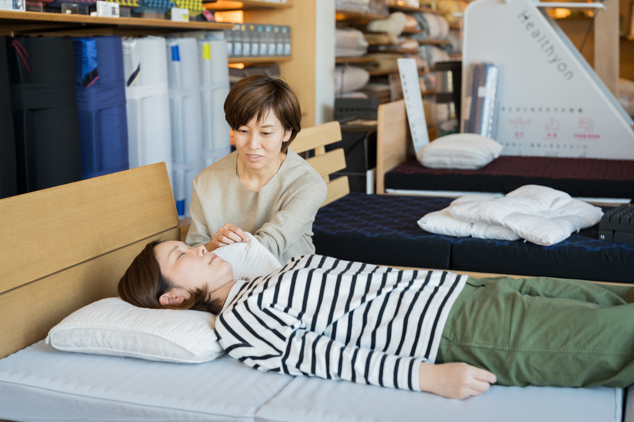 オーダーメイド枕のご相談・ご体験