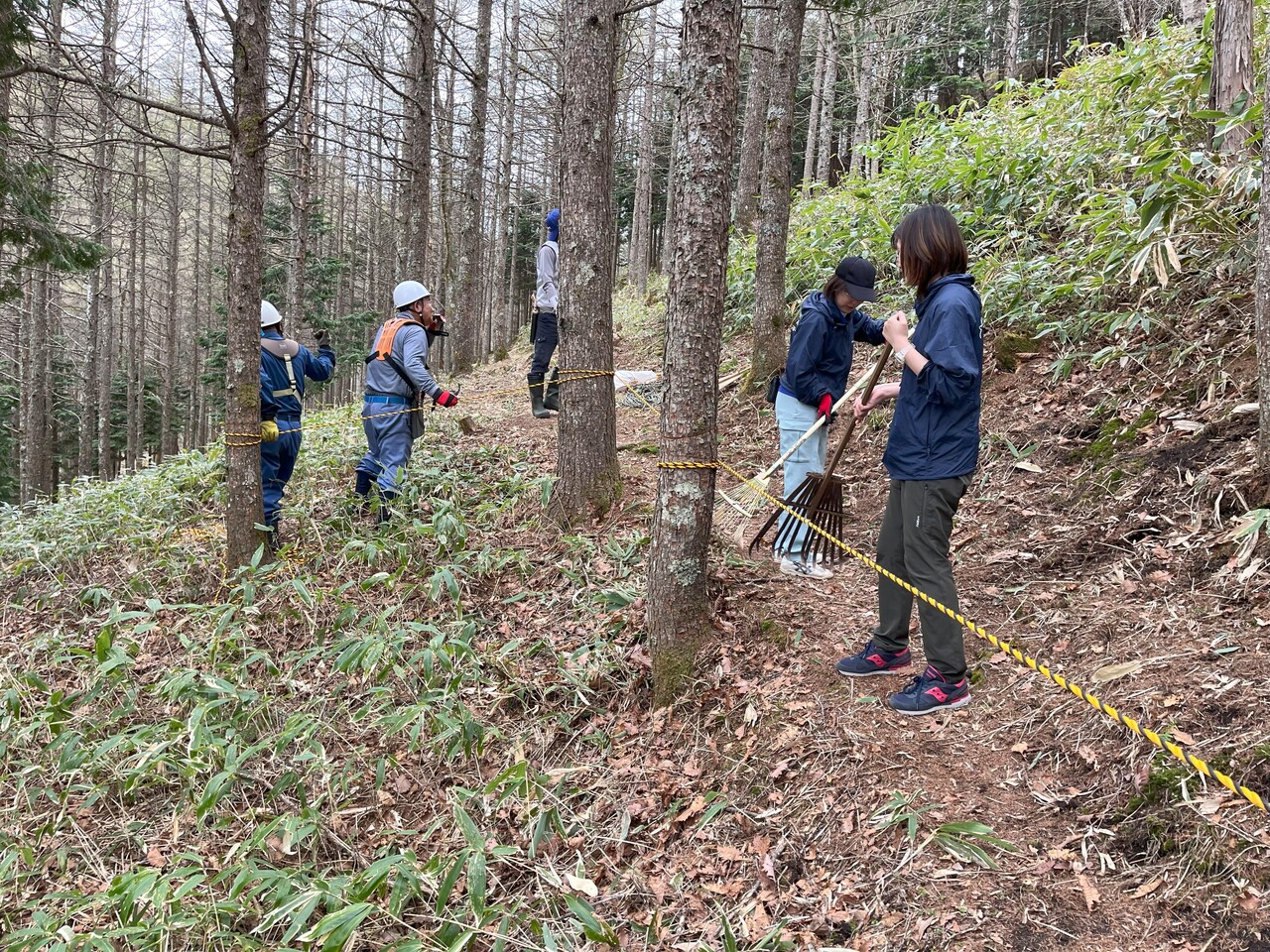 コース番号5921【日帰り】星ヶ塔遺跡の裏側へ！みんなでキレイに整備体験