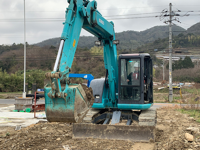 車両系建設機械（整地・運搬・掘削）運転技能講習　4/23～4/27　出雲校