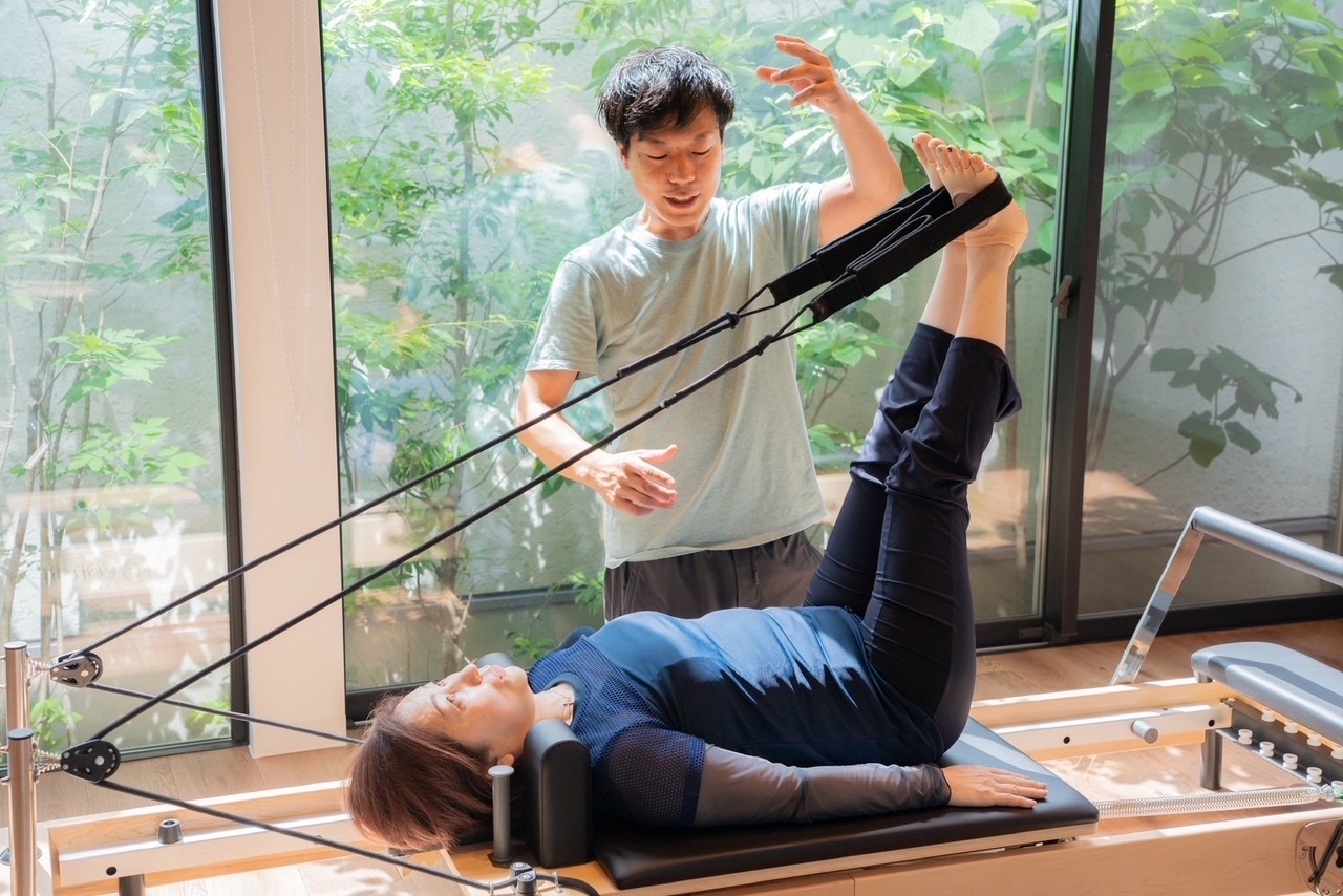 マシンピラティス（マンツーマン、セミプライベート）、マットピラティス（マンツーマン、セミプライベート）