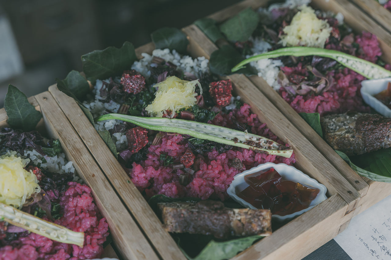 季節のしつらい朝食