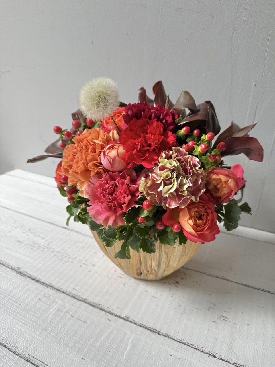 【ワークショップ】母の日にフラワーアレンジメントを手作りしませんか？