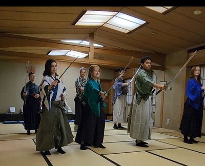 Samurai Sword Choreography Experience in Tokyo