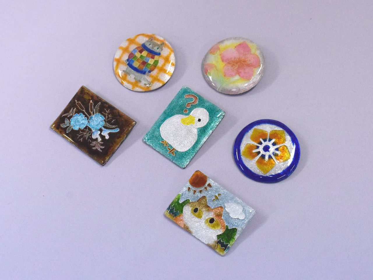 有線七宝のブローチをつくろう　2日間コース｜3/14(土)・3/15(日)【対象:中学生以上】