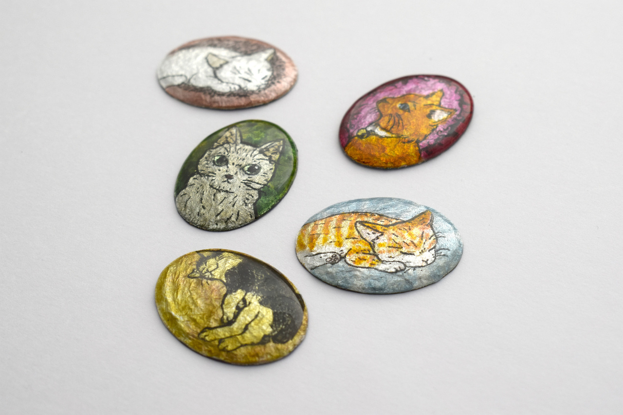 ＜再受付＞銀箔を使ってねこをつくろう｜5/24(日)【対象年齢:小学4年生以上】