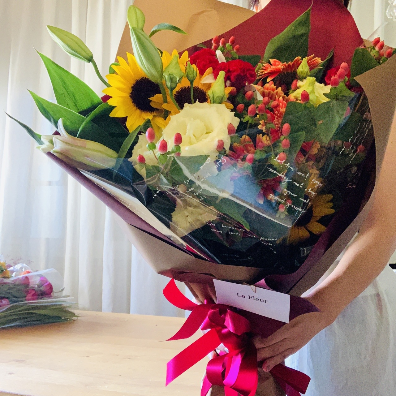 【名古屋・2026年1月14日開催】花束の組み方実践講座（午前クラス9:30-12:00）　