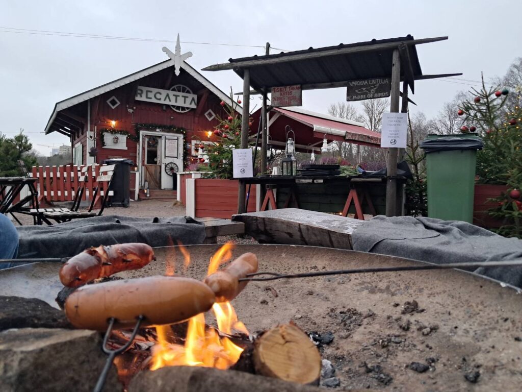 【Keitto Ruokala】 フィンランドバーチャルツアー Vol.2 「カフェ・レガッタ」でたき火体験