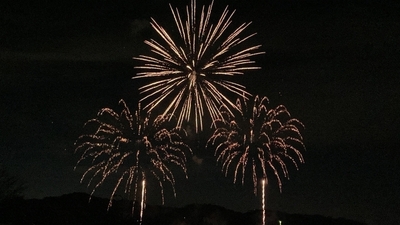 雪上打上げ花火　～上杉雪灯篭まつり～