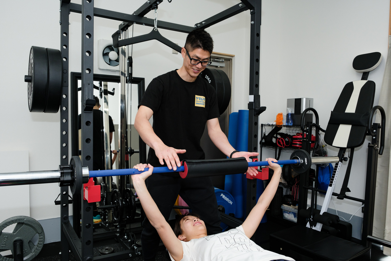 ヤマムラパーソナルジムの体験受付の予約ページ