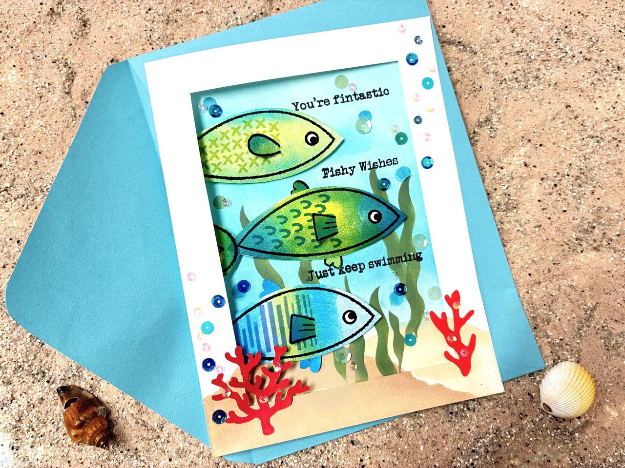 【スタンプテクニック】 ～Build a Fish～ 8月15日(金)＊中学生以上