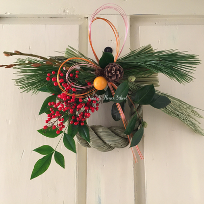 島根県石見地方 オリジナルしめ縄飾りレッスン2025