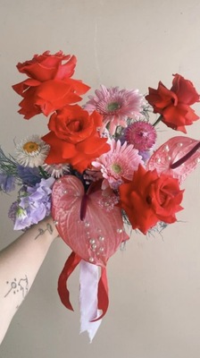 SPECIAL【２月限定　ウェディングフローリストから学ぶトレンドクラッチブーケCLASS】テーマ：Valentine