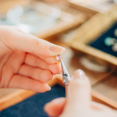 【自由が丘店】ブレスレット ワークショップ「ヴィンテージパーツのブレスレット作り」