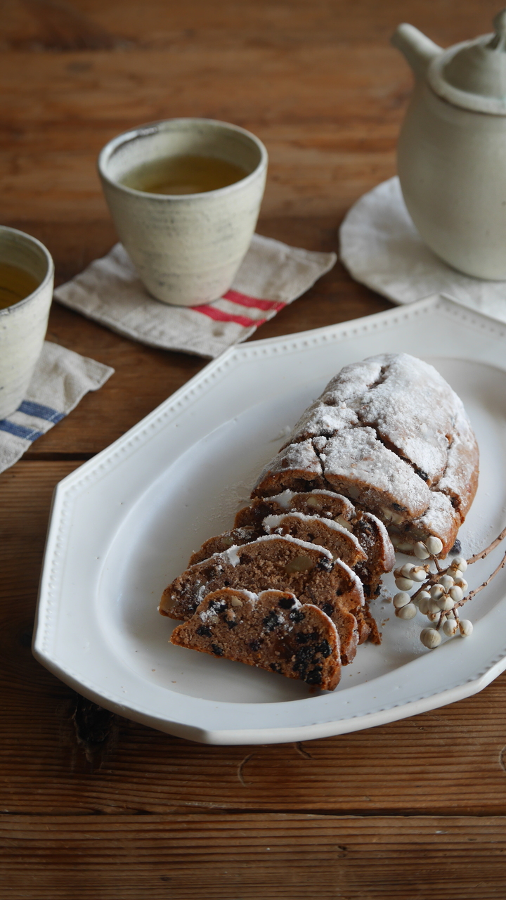 砂糖不使用混ぜて焼くだけ米粉シュトレン