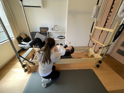 【美脚/美尻】BODY MAKE！パーソナルマシンピラティスレッスン@桜上水 担当/Mari 
