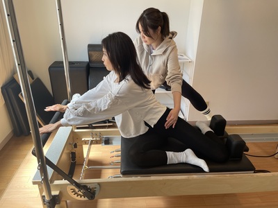 【美脚/美尻】BODY MAKE！パーソナルマシンピラティスレッスン@桜上水 担当/Mari 