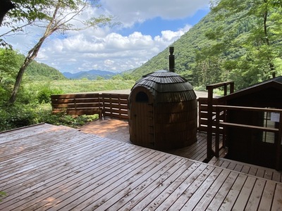 サウナ（Genryuu)　五右衛門風呂もあります♪