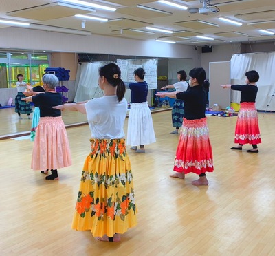 【中央体育館】初級フラダンス教室　第五期