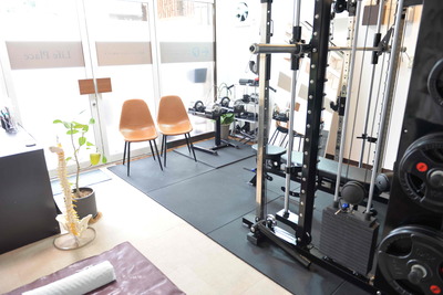 カイロプラクティック・パーソナルトレーニングの予約受付ページ