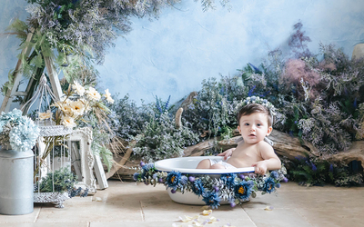 2025年11月開催　フォトスタジオ クローシェ 【お湯あり】ミルクバス撮影会　2F