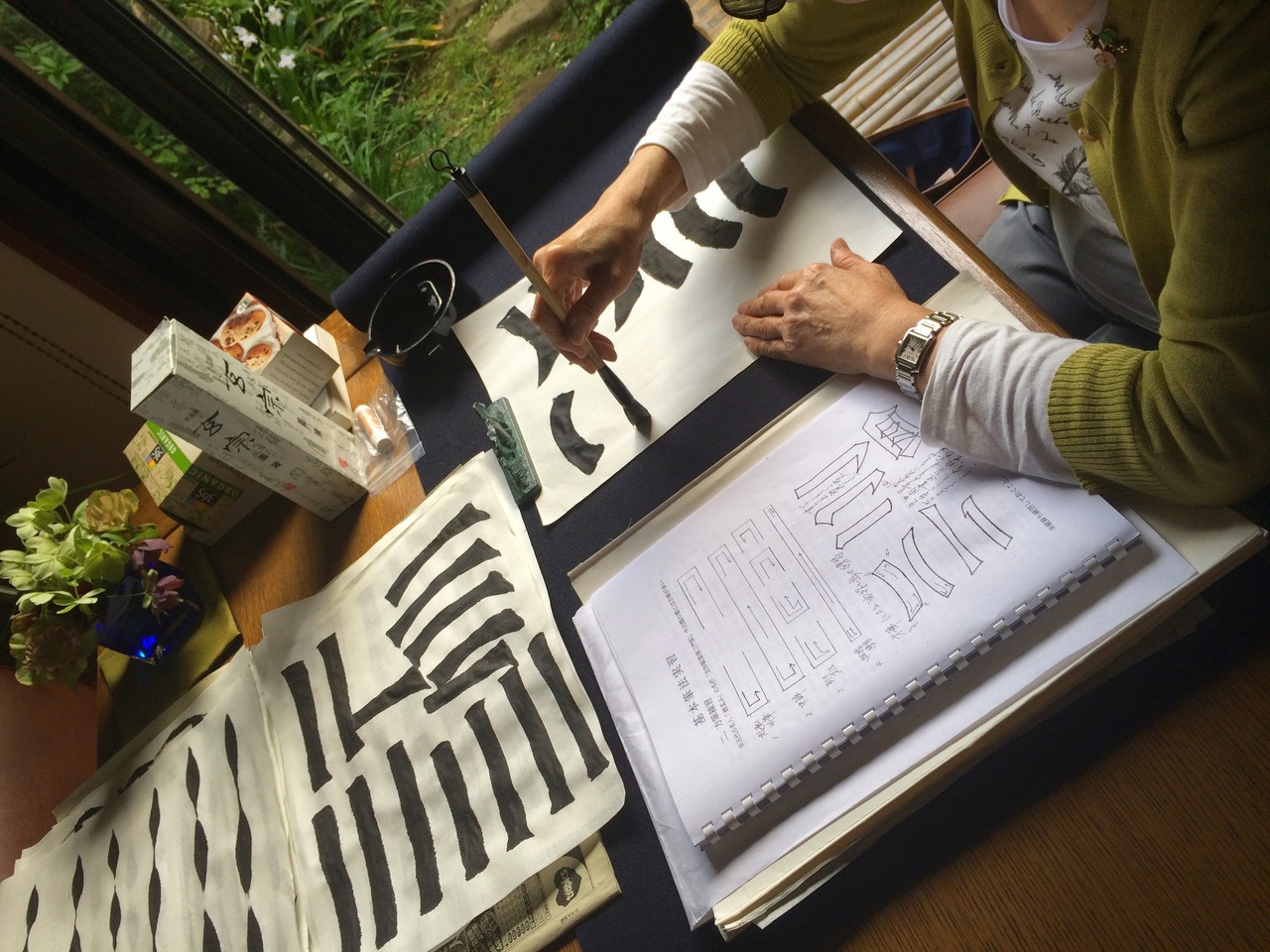 墨玄会　 品川中延書道体験レッスン申込