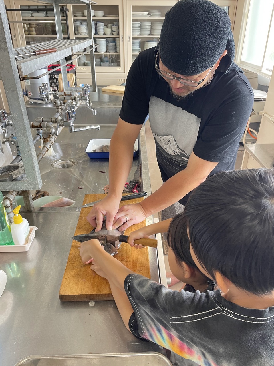 漁業体験(舘岡さん)_函館・道南プログラム_ポケマルおやこ地方留学2025夏