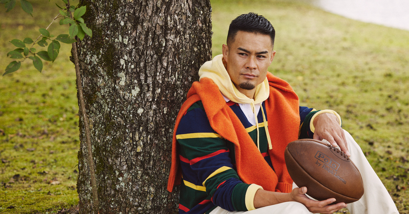 Polo by Ralph Lauren ラグビーボール サイン入り(田村選手) ラグビー元日本代表田村選手サイン入りPOLO非売品ラグビーボール