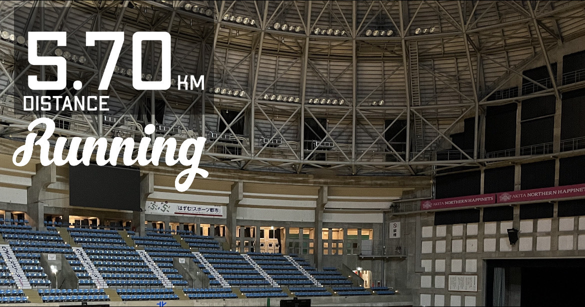 ゆるラン会　→  秋田市立体育館
