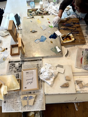 ストーンエッチング・ワークショップ＠SHIRAS STUDIO