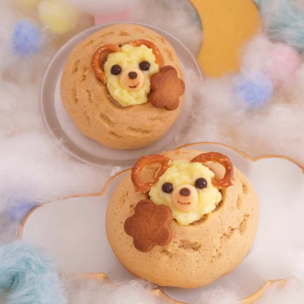 まんまる羊のキャラメルデコ⭐︎メロンパン【4月】