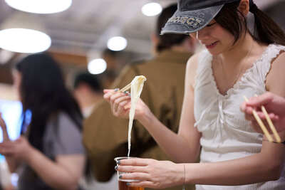 GOOD NEWS STORE × 真砂喜之助製麺所　流しそうめん