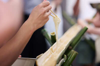 GOOD NEWS STORE × 真砂喜之助製麺所　流しそうめん